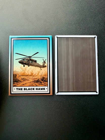 UH-60 Black Hawk Helicopter Magnet - 3.5 x 2.5” - Original Design Made in USA