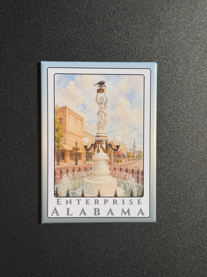 Enterprise, Alabama Monument Magnet