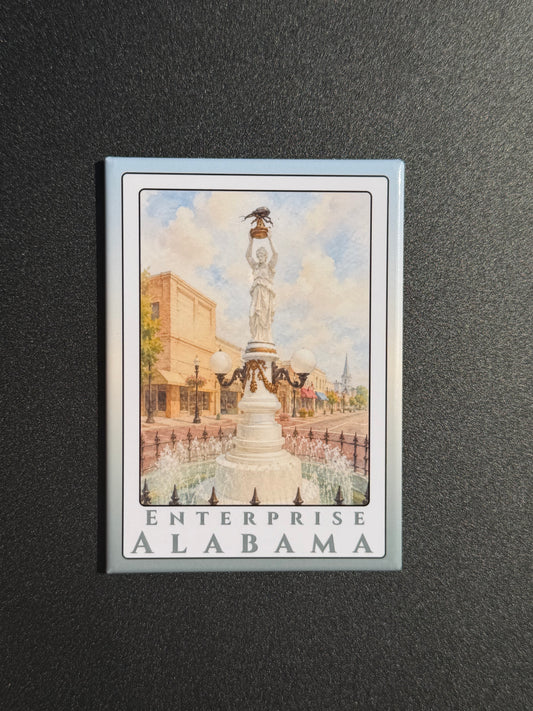 Enterprise, Alabama Monument Magnet