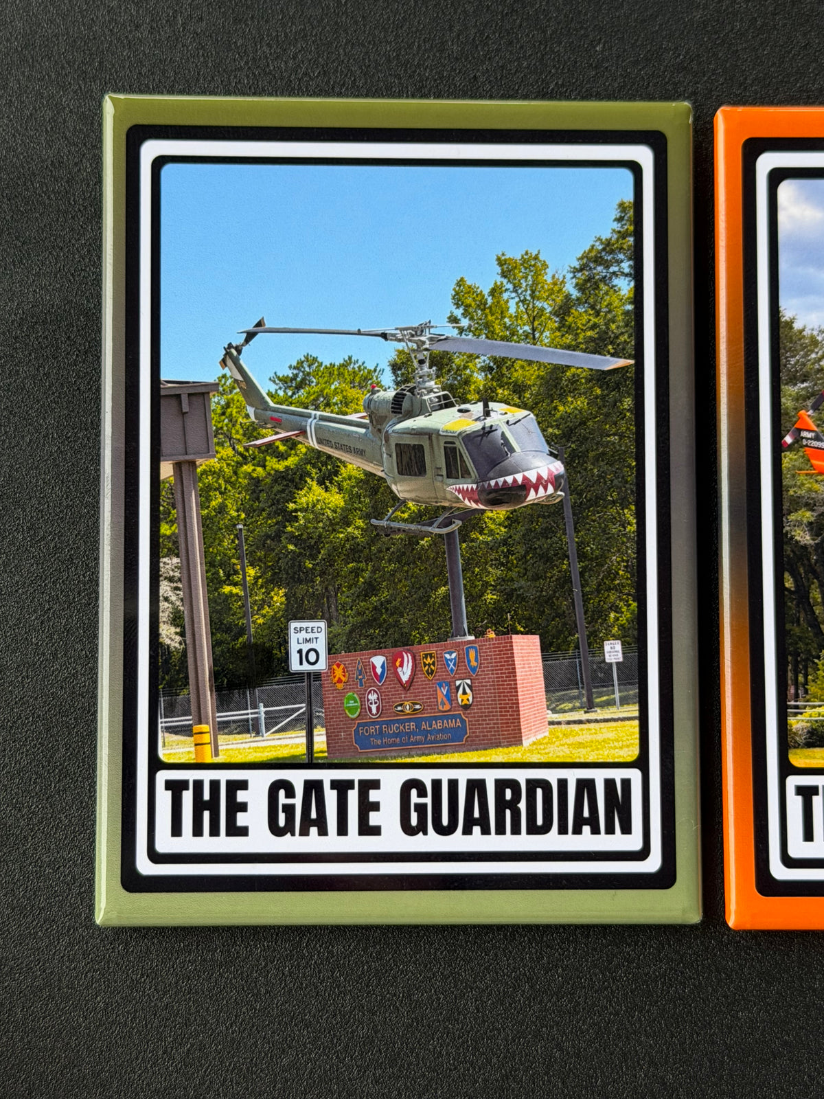 The Gate Guardian Fridge Magnet Duo - Fort Rucker Army Aviation