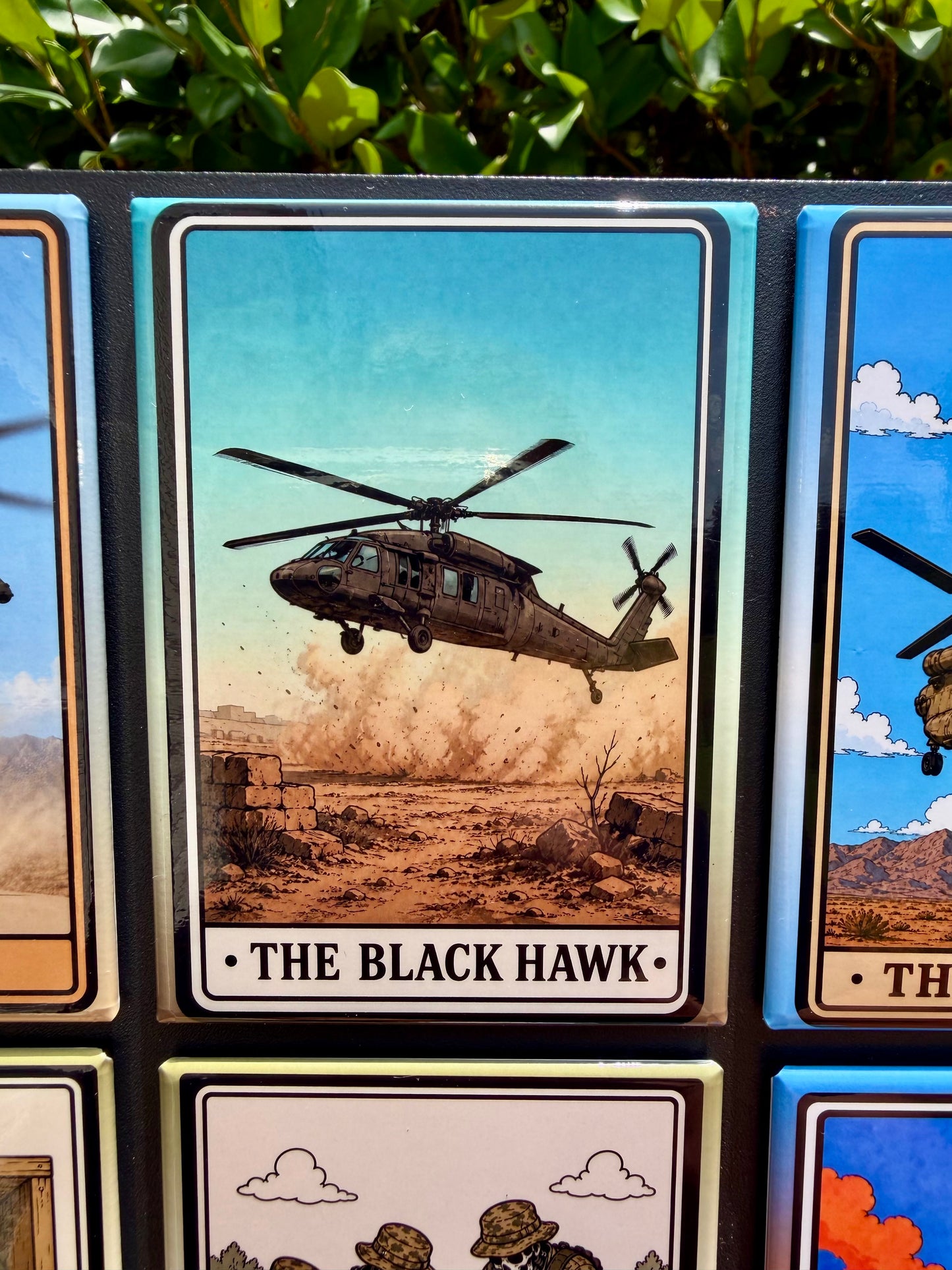 Fort Rucker Army Aviation Magnets - Helicopter and Fixed Wing Collection
