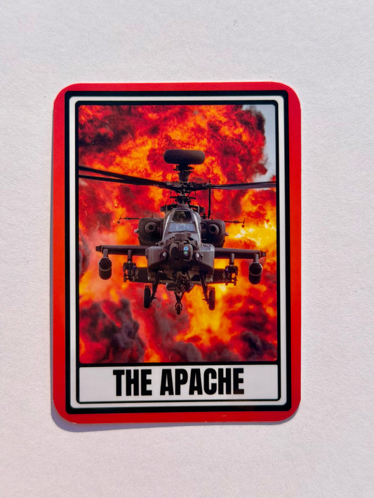 The Apache Sticker | 3.5” Vinyl Sticker