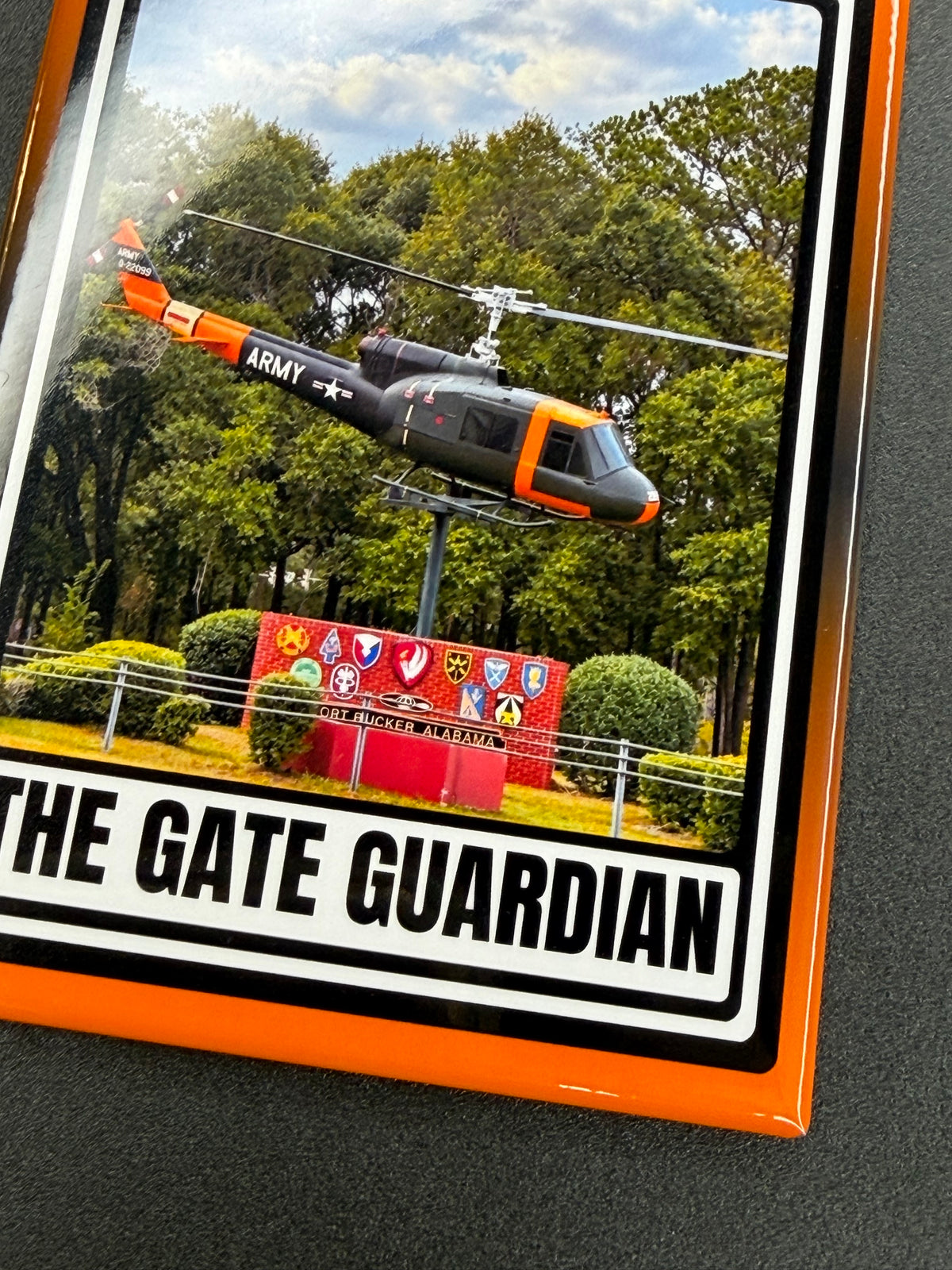 The Gate Guardian Fridge Magnet Duo - Fort Rucker Army Aviation