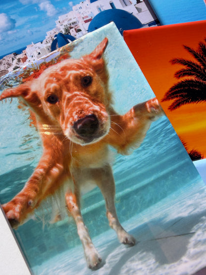 3.5 x 2.5" Rectangle Custom Photo Magnets
