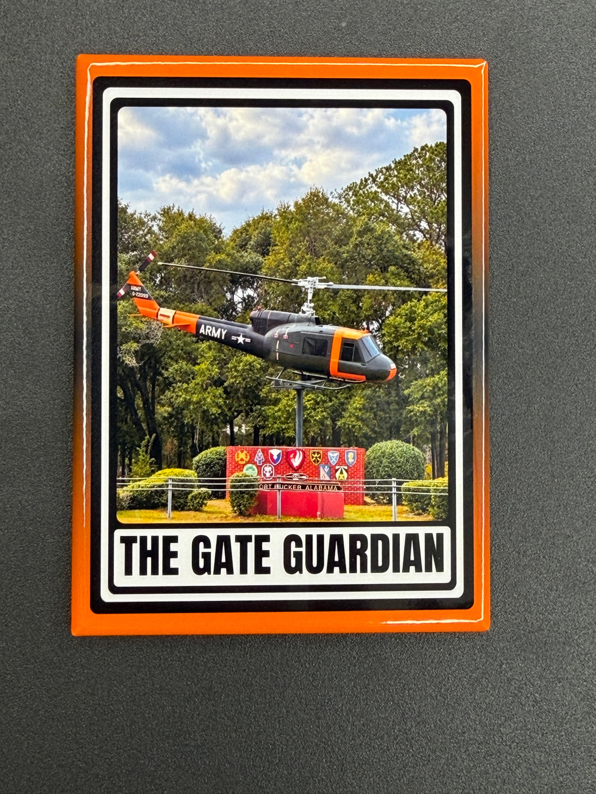 The Gate Guardian Fridge Magnet Duo - Fort Rucker Army Aviation