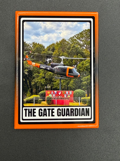 The Gate Guardian Fridge Magnet Duo - Fort Rucker Army Aviation