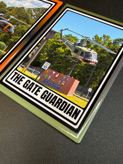 The Gate Guardian Fridge Magnet Duo - Fort Rucker Army Aviation