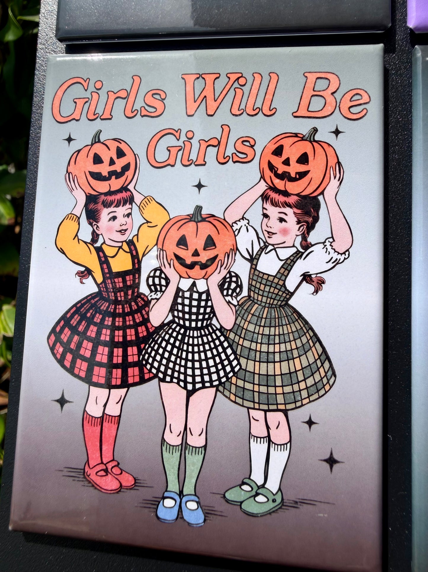 Vintage Halloween Magnets - Retro Spooky Collection