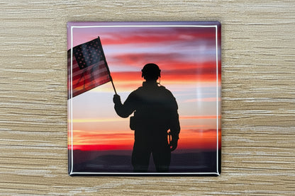 Set of 9 Custom 2 x 2 Photo Magnets