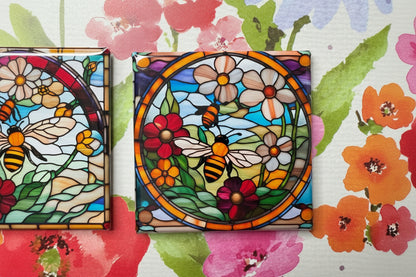 HoneyBee Set of 2 Magnets