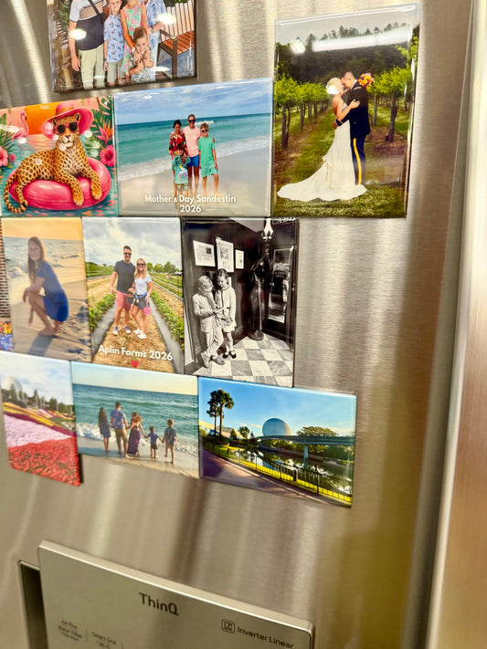XL Photo Magnets - 2.5 x 3.5 Inches