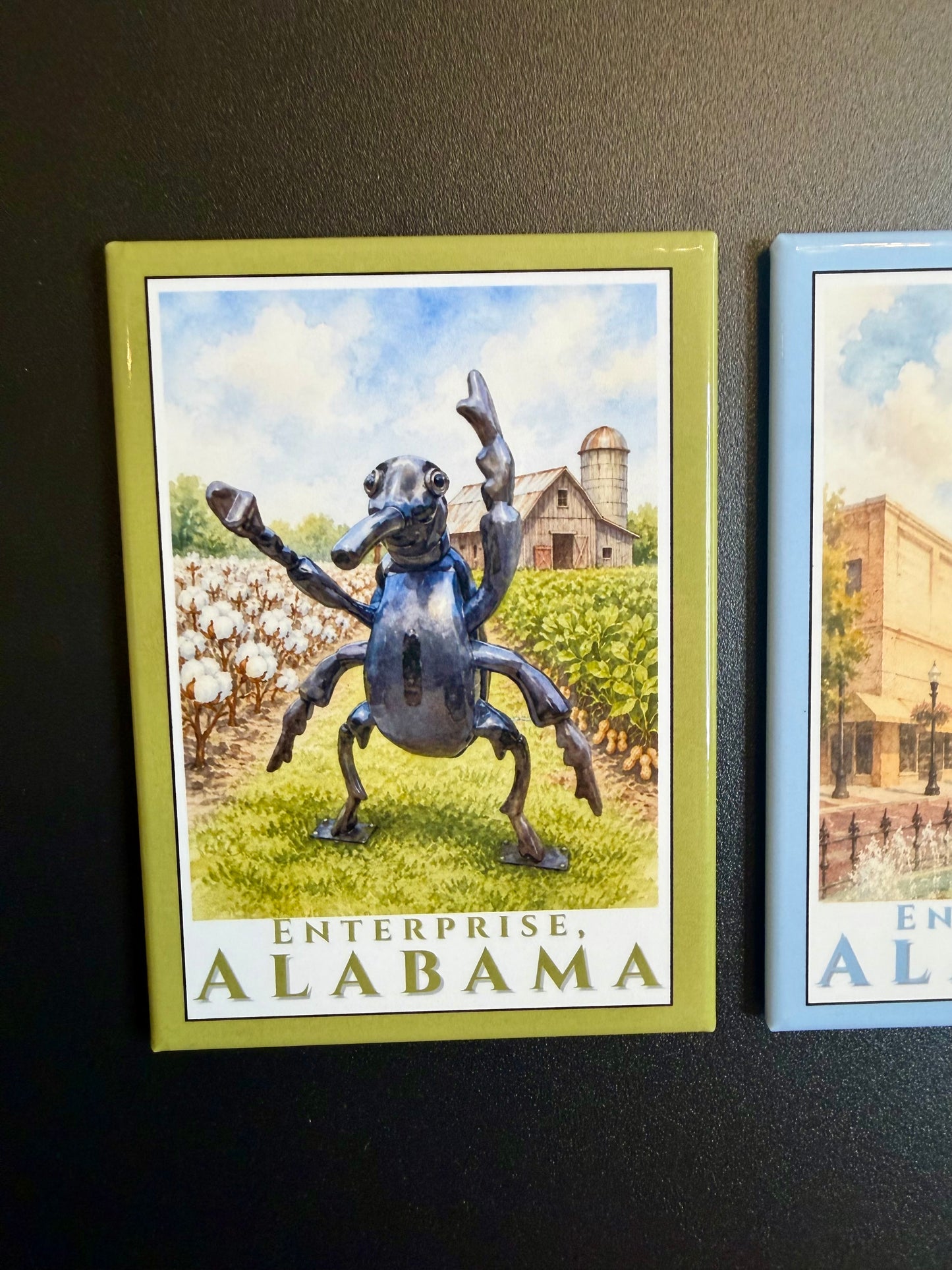 Enterprise Boll Weevil Monument Magnet - Made in the Wiregrass 3.5 x 2.5"