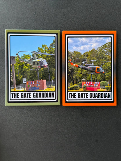 The Gate Guardian Fridge Magnet Duo - Fort Rucker Army Aviation