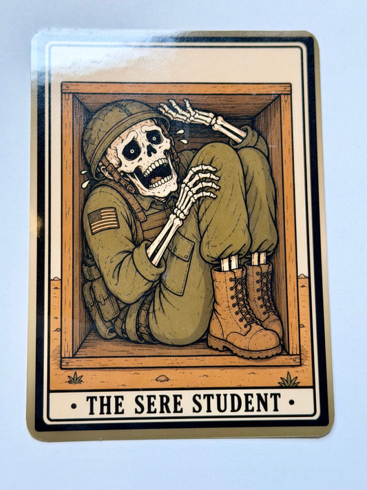 The SERE Student | 3.5” Vinyl Sticker